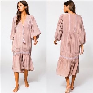 Young Fabulous Broke Joplin Boho Midi Dress